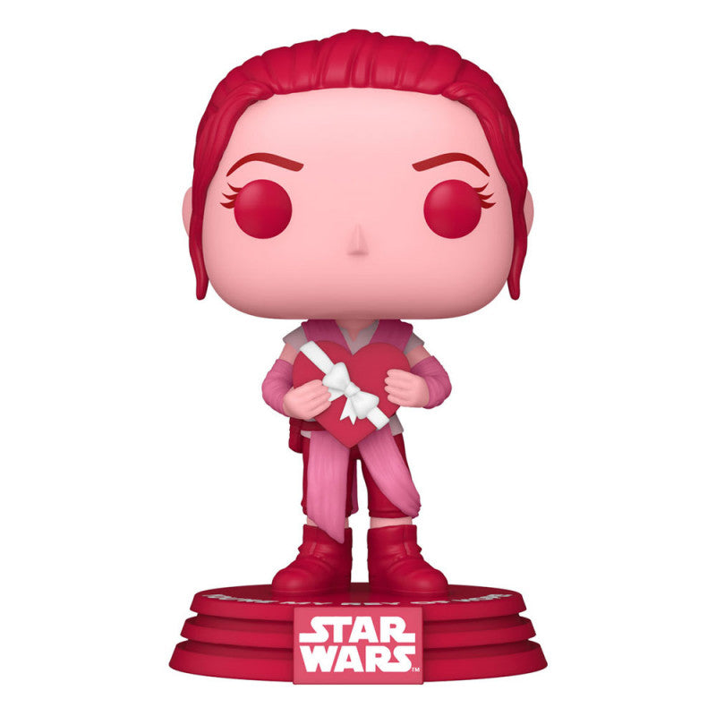 Figurina POP di San Valentino di Star Wars! Vinile Star Wars Rey 9cm