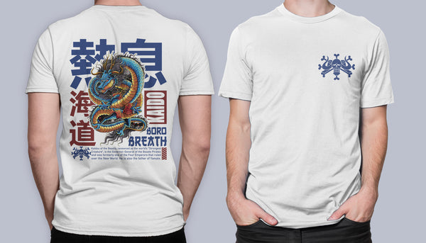 Kaido - BZ TEE - T-Shirt - Boro Breath - One Piece T-Shirt - OnePiece Tshirt - Maglietta