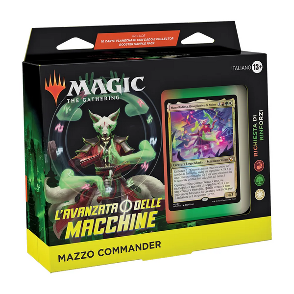 MTG – L’Avanzata delle Macchine – Commander Deck – Richiesta di Rinforzi (ITA)