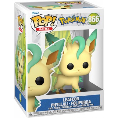 Funko Pop Games 866 - Leafeon - Pokémon