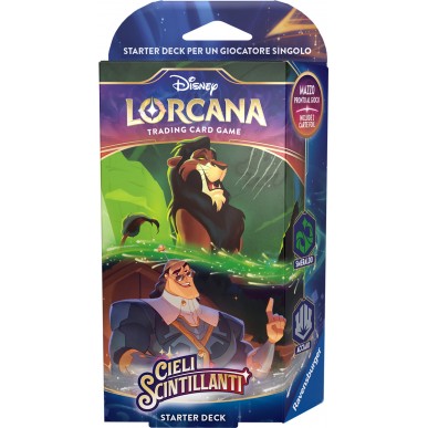 Lorcana - Cieli Scintillanti - Starter Deck Smeraldo/Acciaio (ITA)