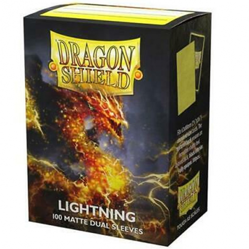 Standard - Dual Matte Lightning (100 Bustine) - Dragon Shield