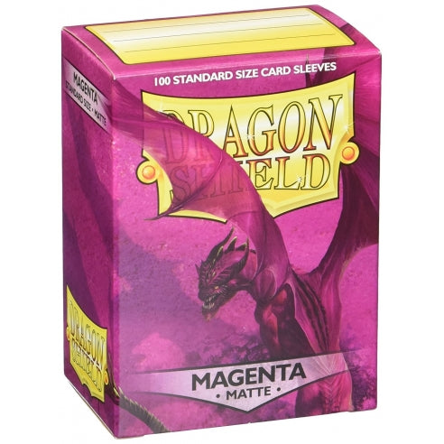 Standard - Matte Magenta (100 Bustine) - Dragon Shield