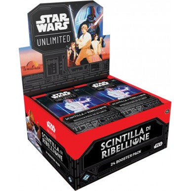 Star Wars: Unlimited - Scintilla di Ribellione - Display da 24 Buste