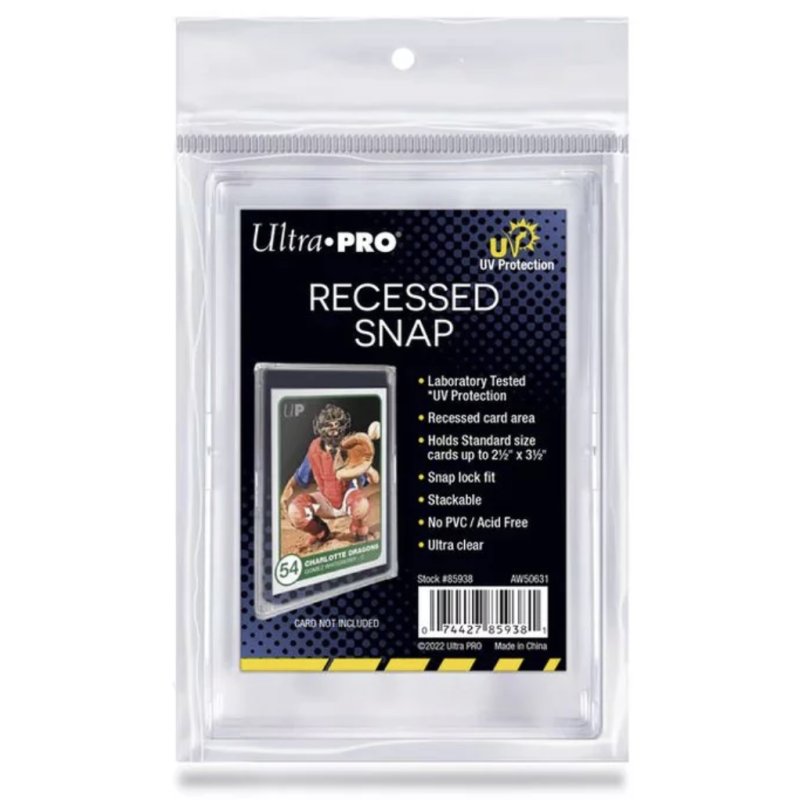 UV RECESSED SNAP CARD HOLDER