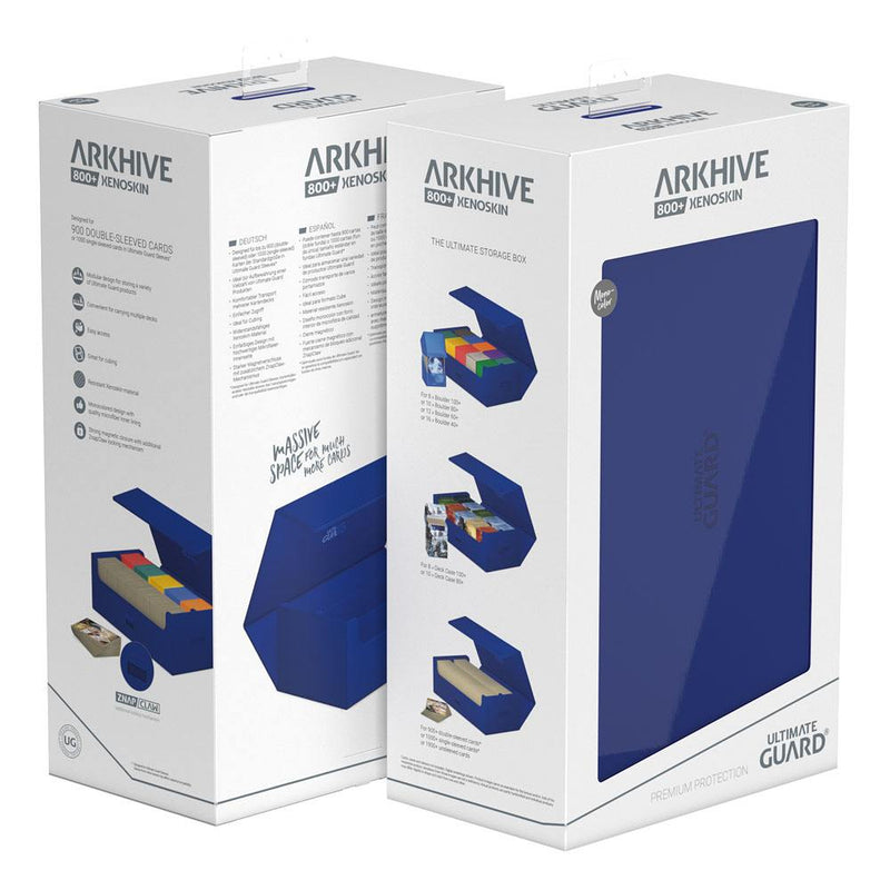 Ultimate Guard Arkhive 800+ XenoSkin monocolore blu