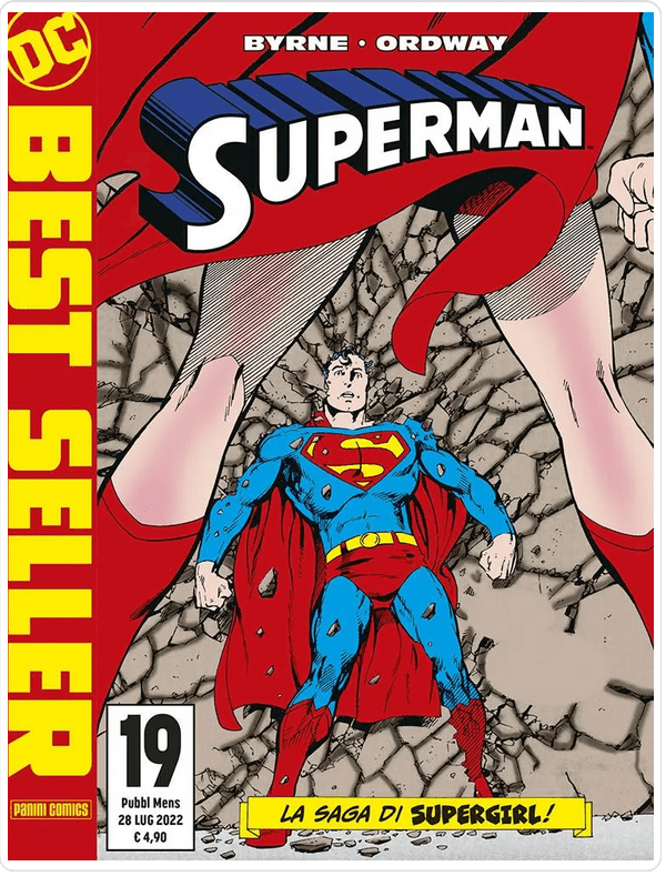SUPERMAN DI JOHN BYRNE N. 19 – DC BEST SELLER NUOVA SERIE