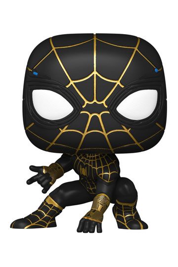 Spider-Man: No Way Home POP! Vinyl Figure Spider-Man (Black & Gold Suit) 9 cm