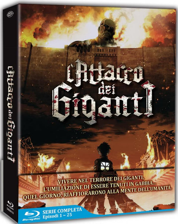Attacco Dei Giganti (L') - Stagione 01 Serie Completa (Eps 01-25) (4 Blu-Ray)