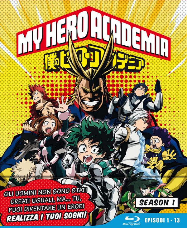 My Hero Academia - Stagione 01 (Eps 01-13) (Ltd Edition) (3 Blu-Ray)