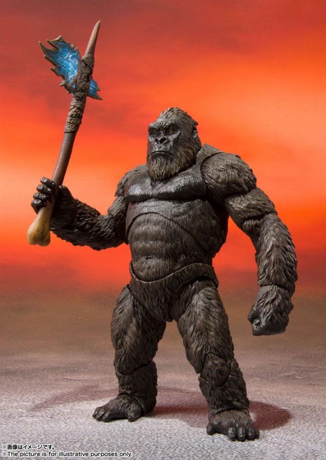 Godzilla vs. Kong 2021 S.H. MonsterArts Action Figure Kong 15 cm