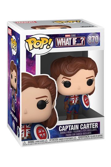 What If...? POP! Marvel Vinyl Figure Captain Carter 9 cm