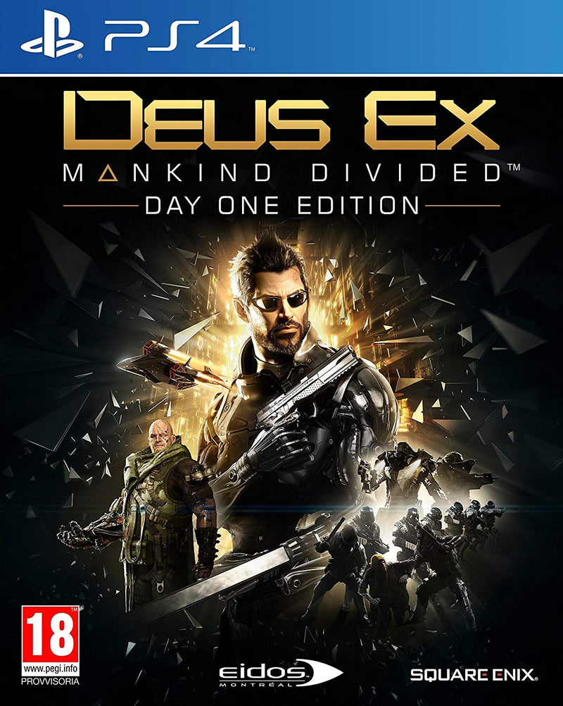 Deus Ex: Mankind Divided - Day-One Edition - PlayStation 4
