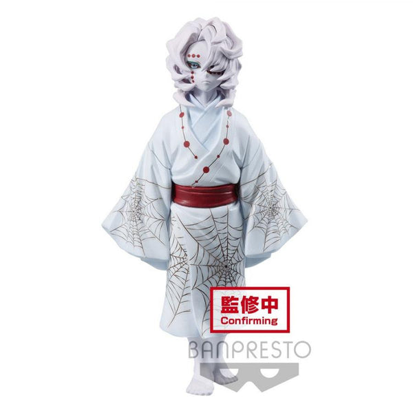Demon Slayer Kimetsu no Yaiba Demon Series PVC Statue Rui 14 cm aperto e esposto in vetrina