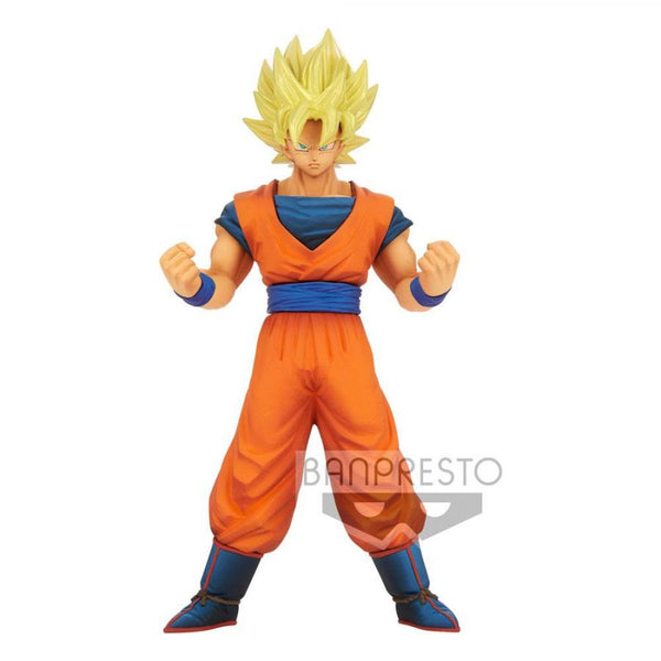 COPIA ESPOSTA IN VETRINA Dragon Ball Z Burning Fighters PVC Statue Son Goku 16 cm