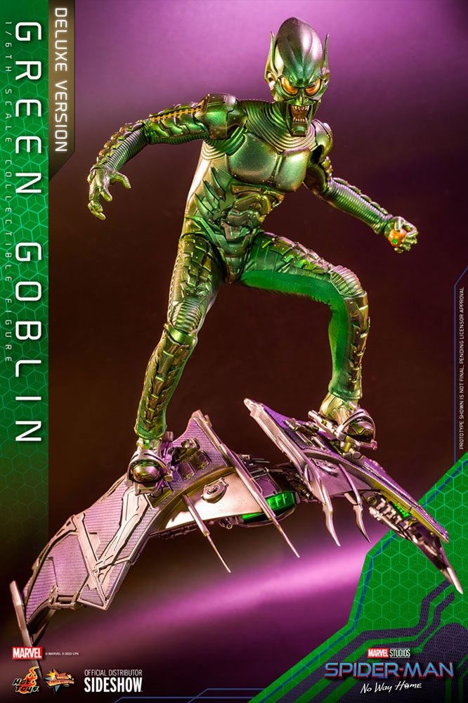 Spider-Man: No Way Home Movie Masterpiece Action Figure 1-6 Green Goblin (Deluxe Version) 30 cm USCITA 07/2023