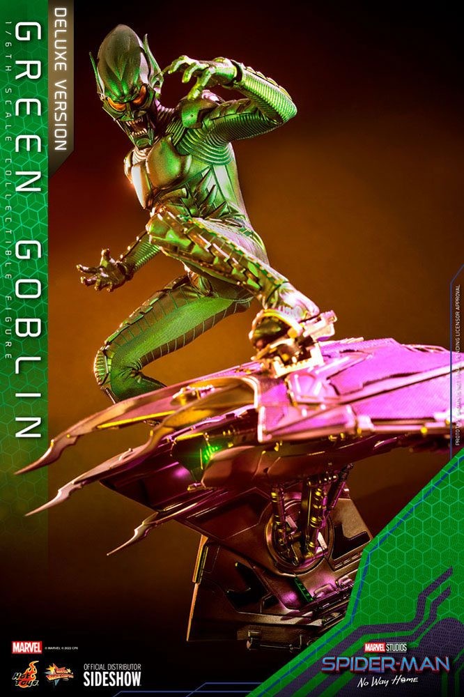 Spider-Man: No Way Home Movie Masterpiece Action Figure 1-6 Green Goblin (Deluxe Version) 30 cm USCITA 07/2023