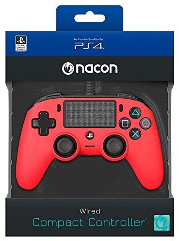 Nacon Pad Ps4 Wired Red