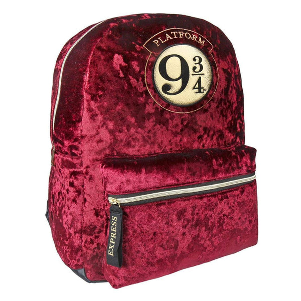 Harry Potter Casual Fashion Plush Backpack Platform 9 3-4 30 x 40 x 13 cm
