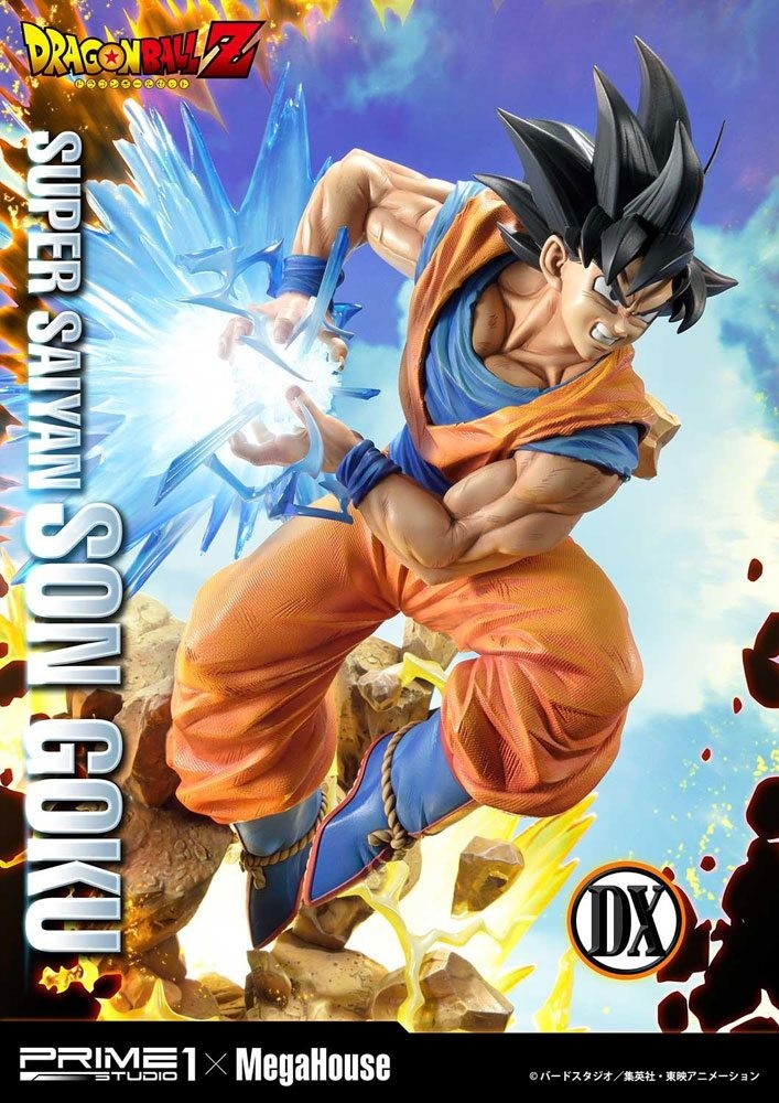 Dragon Ball Z Statue 1/4 Super Saiyan Son Goku Deluxe Version 64 cm