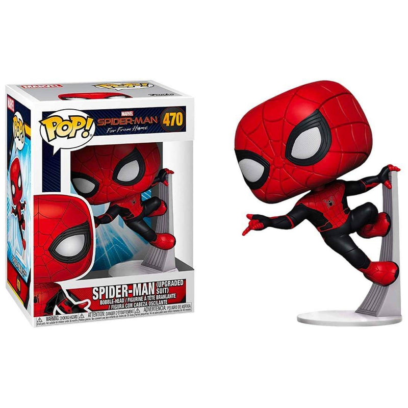 Marvel Spider-man far from Home Spider-man in costume potenziato Pop!