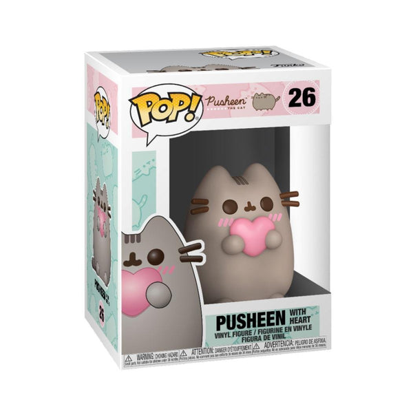 Pusheen POP! Vinyl Figure Pusheen w-Heart 9 cm