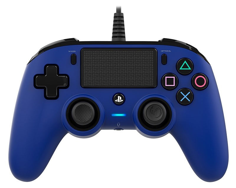 Nacon Pad Ps4 Wired Blu