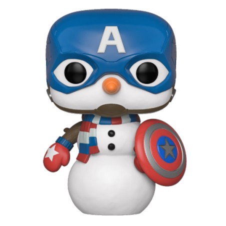 Marvel Holiday Captain America Pop! 532