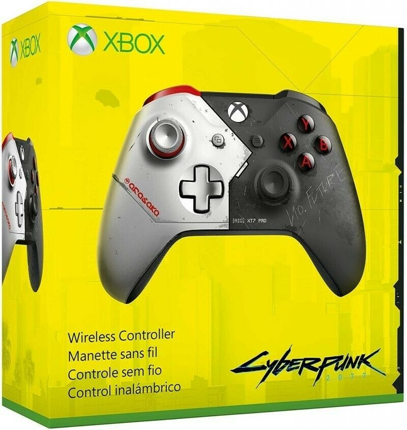 Xbox One - One X wireless controller Cyberpunk 2077 limited edition