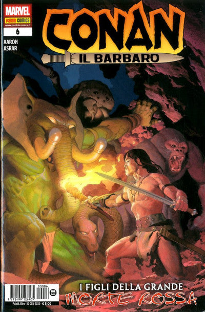 Conan Il Barbaro Nuova Serie - N° 6 - Conan Il Barbaro - Panini Comics