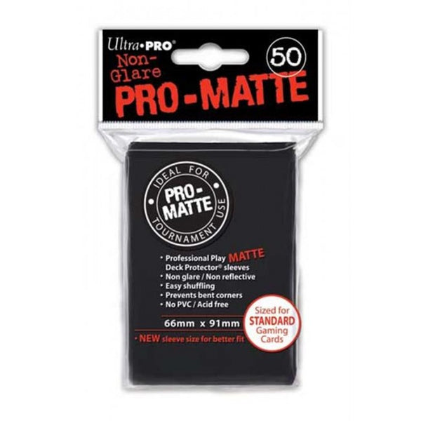 82728 - 50 BUSTINE PRO MATTE - BLACK ULTRA PRO