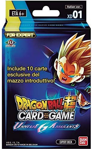 Dragon Ball Super Mazzo per Esperti 01 Universe 6 Assailants in Italiano