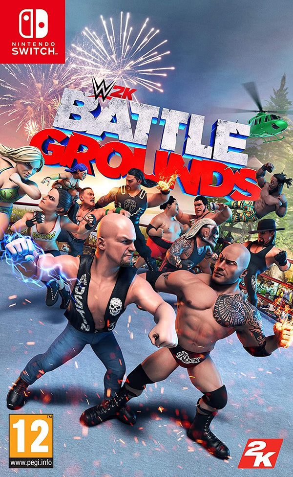 WWE 2K Battlegrounds - Nintendo Switch - usato
