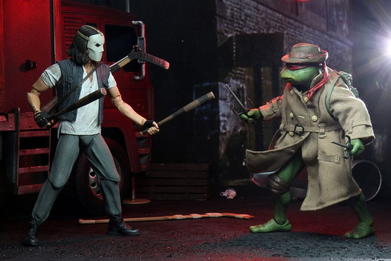 Teenage Mutant Ninja Turtles Action Figure 2-Pack Casey Jones & Raphael in Disguise 18 cm