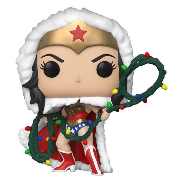DC Comics POP! Heroes Vinyl Figure DC Holiday: Wonder Woman with String Light Lasso 9 cm