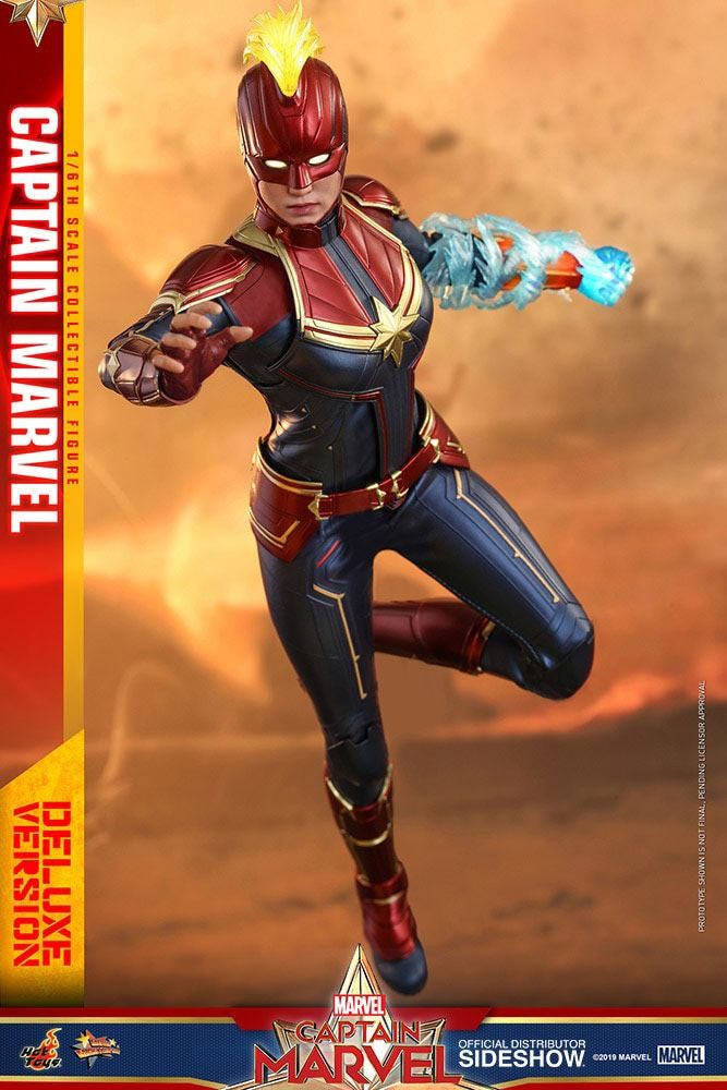Captain Marvel Movie Masterpiece Action Figure 1/6 Captain Marvel Deluxe Ver. 29 cm