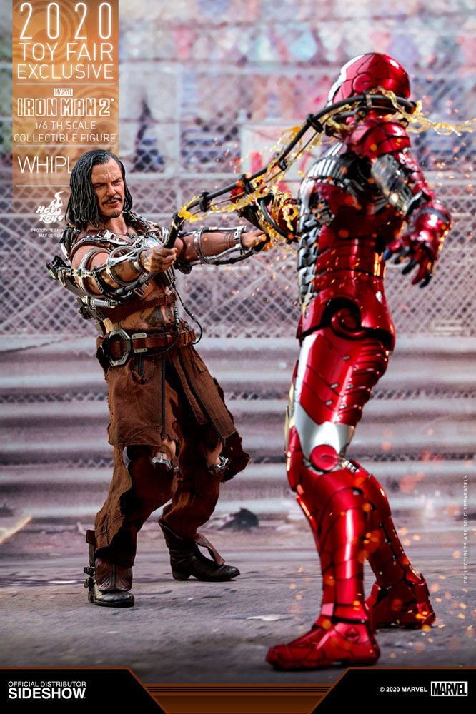 Iron Man 2 Movie Masterpiece Action Figure 1/6 Whiplash 2020 Toy Fair Exclusive 30 cm