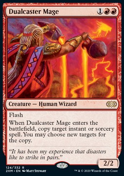 DUALCASTER MAGE 124-332 DOUBLE MASTERS