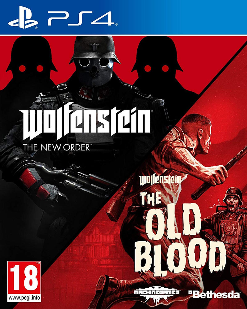Wolfenstein The New Order and The Old Blood Double Pack - PS4 USATO