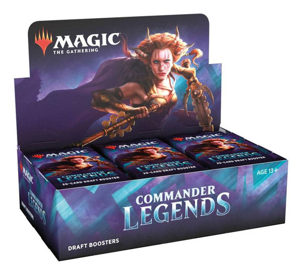 Magic the Gathering Commander Legends Draft Booster Display (24) english