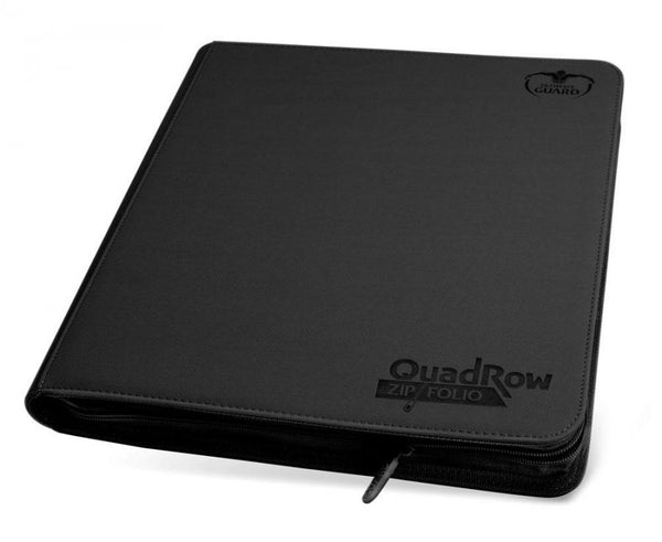 Ultimate Guard Zipfolio™ 480 - 24-Pocket XenoSkin™ (Quadrow™) - Black RACCOGLITORE PLAYSET