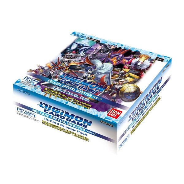 Box Digimon Card Game BT01-03 Special Booster Ver. 1.0 ARRIVO1 SETTIMANA GIUGNO