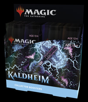 Magic the Gathering Kaldheim Collector Booster Display (12) Inglese