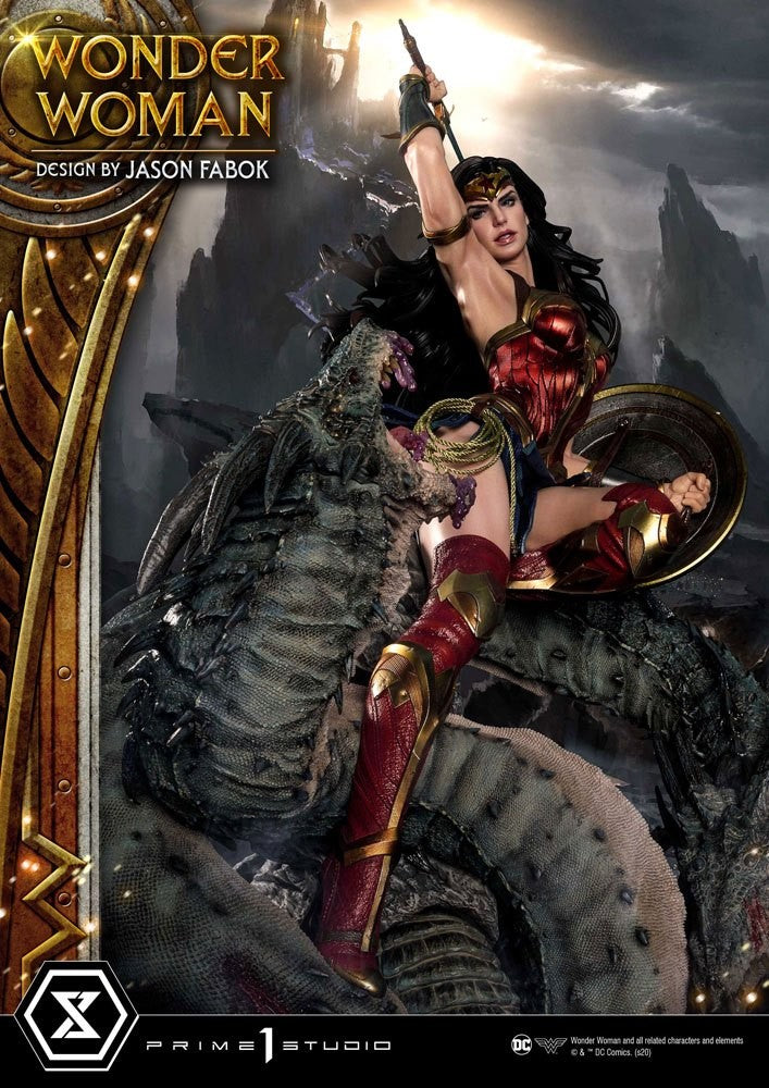 Wonder Woman Statue 1-3 Wonder Woman vs. Hydra 81 cm