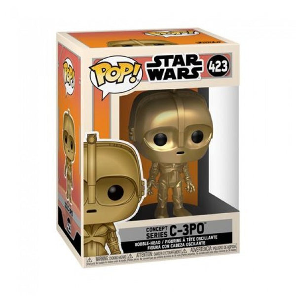Star Wars Concept POP! Star Wars Vinyl Figure C-3PO 9 cm