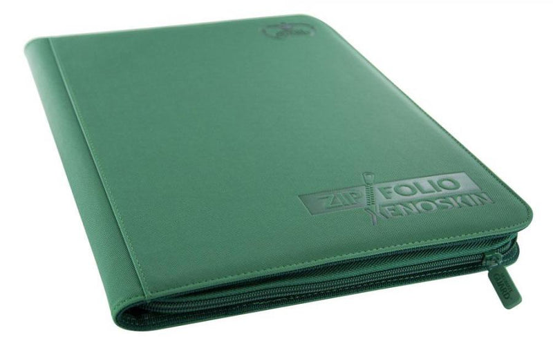 Ultimate Guard Zipfolio 360 - 18-Pocket XenoSkin™ - GreenAlbum per carte Ultimate Guard