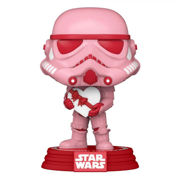 Star Wars Valentines POP! Star Wars Vinyl Figure Stormtrooper w-Heart 9 cm