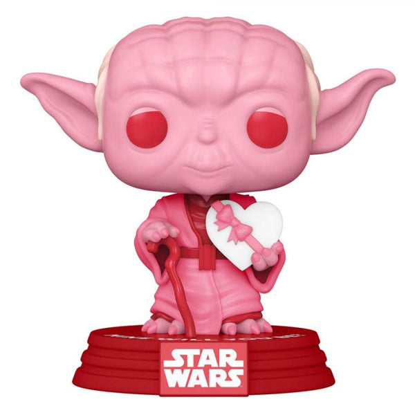 Star Wars Valentines POP! Star Wars Vinyl Figure Yoda w-Heart 9 cm