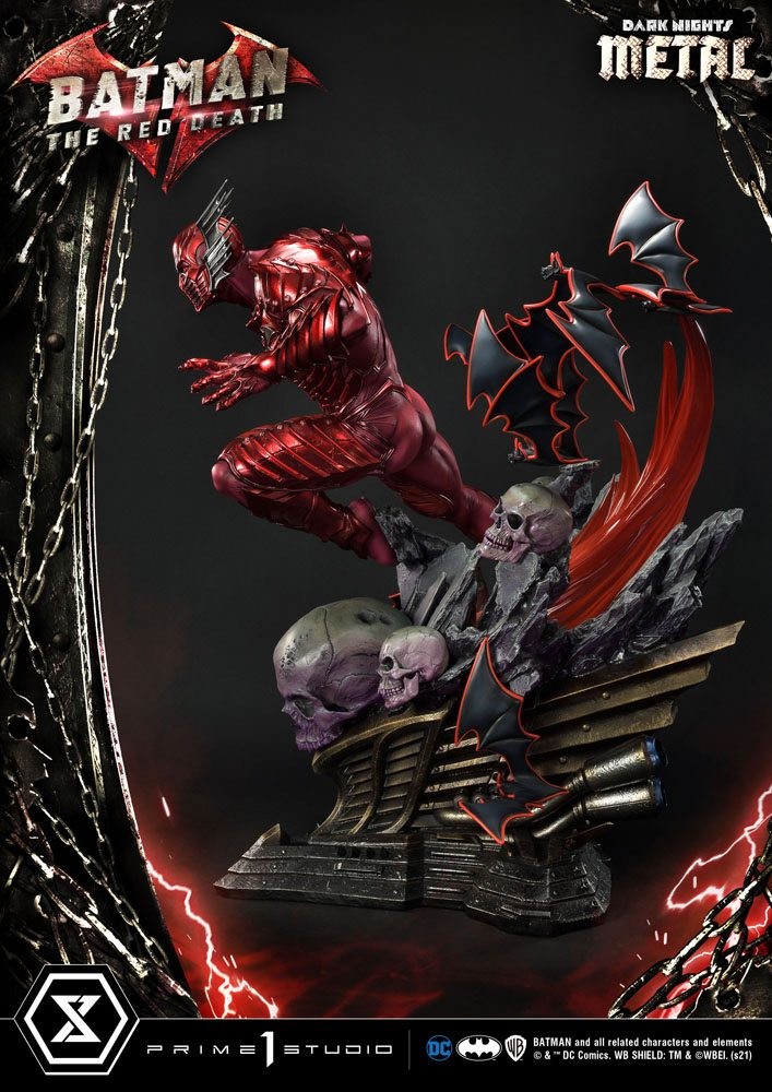 Dark Nights: Metal Statue 1-3 The Red Death 75 cm