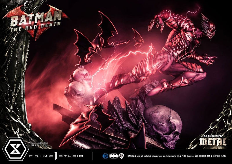 Dark Nights: Metal Statue 1-3 The Red Death 75 cm